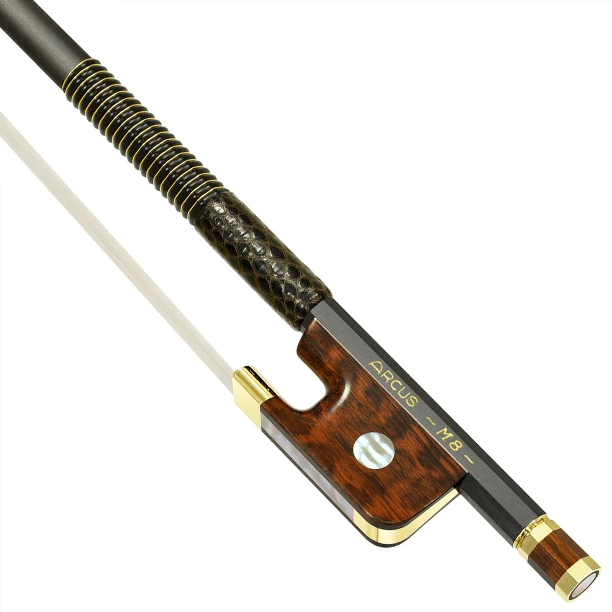 Arcus T8 Silver Violin Bow — Vermont Violins